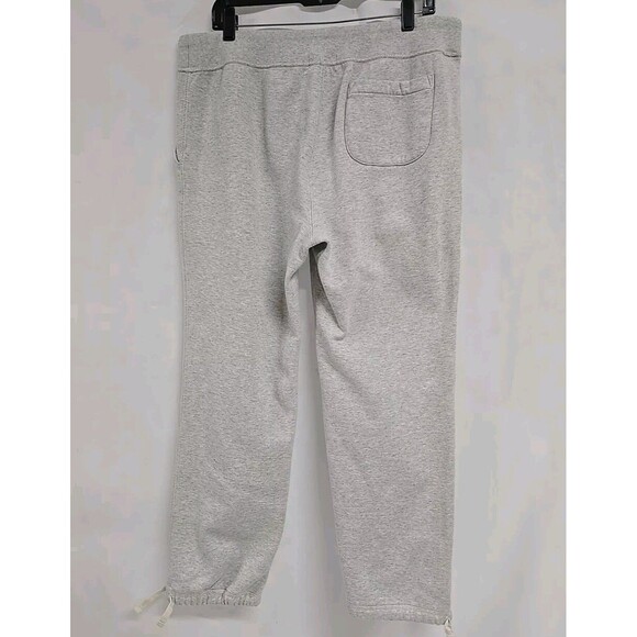 Polo Ralph Lauren  Fleece Jogger Sweatpants Heather Light Gray Men's Size XL - Picture 5 of 11